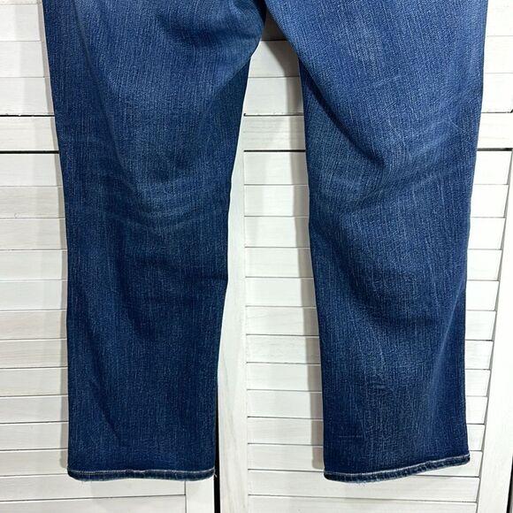 Lands End Jeans 12P Mid Rise True Straight - Picture 11 of 14